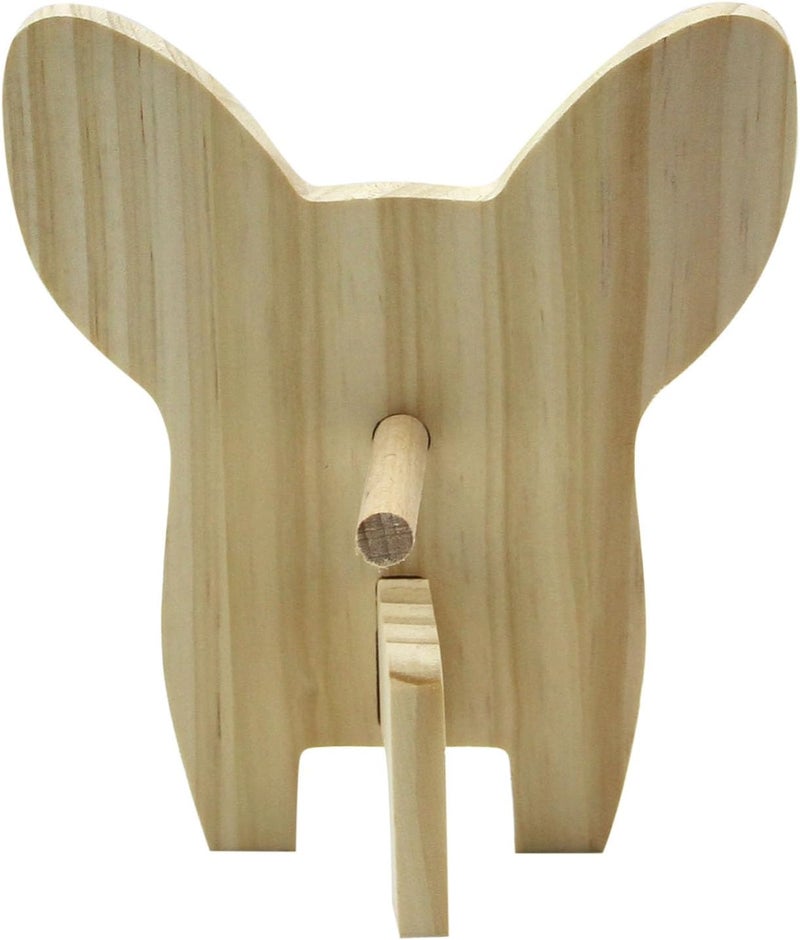 Suillty Cute Wooden Animal Glasses Holder Carving Sunglasses Eyeglass Display Stand Rack Home Office Desktop Decoration Gift for Kids - Image 4